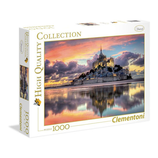 Picture of Clementoni Mont Saint Michel Puzzle 1000pcs